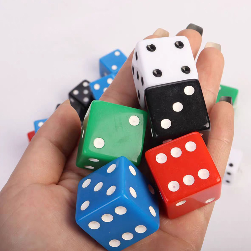 Party Games App - D6 مكعبات النرد المربعة 25 مللي