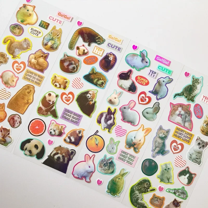 Zoo Party Games - Diy Stickers 1 Sheets Stickers Cute