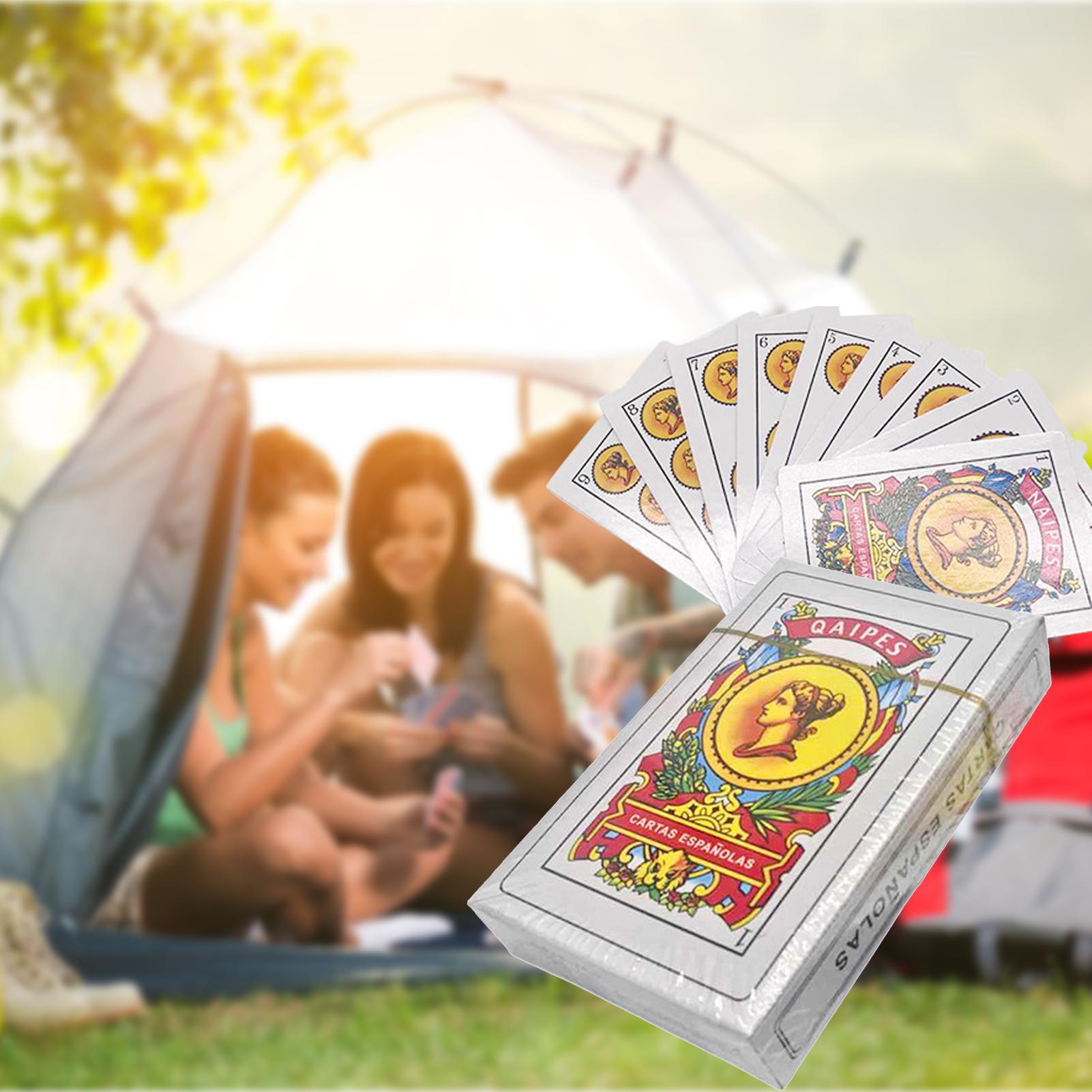 Party Games In Spanish - أوراق لعب إسبانية كبيرة، بطاقات بوكر