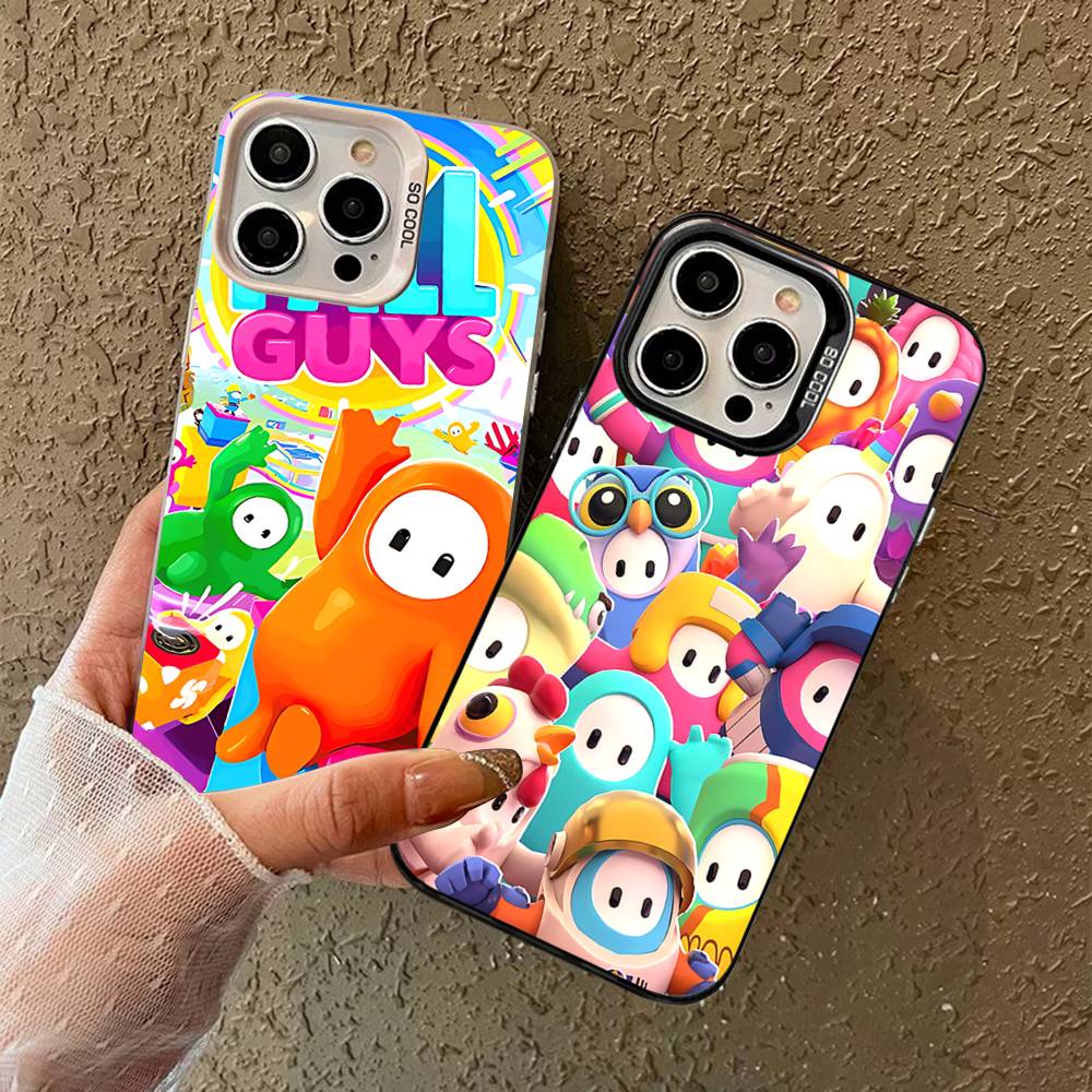 Party Games Iphone - جراب هاتف ملون بتصميم لعبة F-Fall