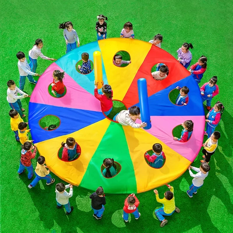 Party Games Multiplayer - لعبة قفز المظلات قوس قزح متعددة