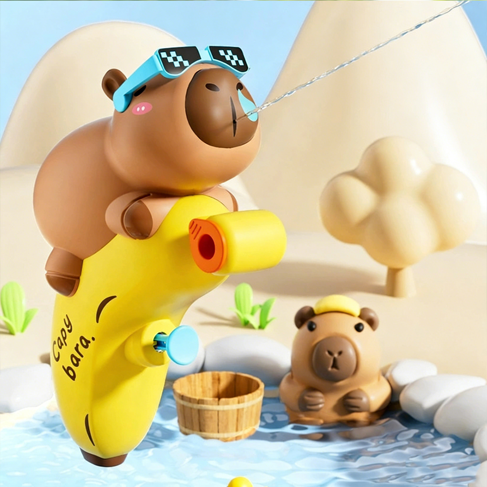 Party Games Quiz - مسدس ماء على شكل حيوان الكابيبارا،
