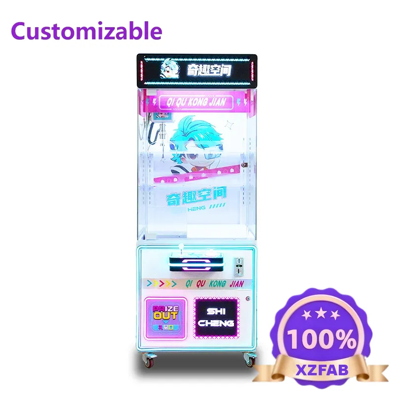 Party Games Shop - ماكينات دمى شفافة بالكامل تعمل بالعملة