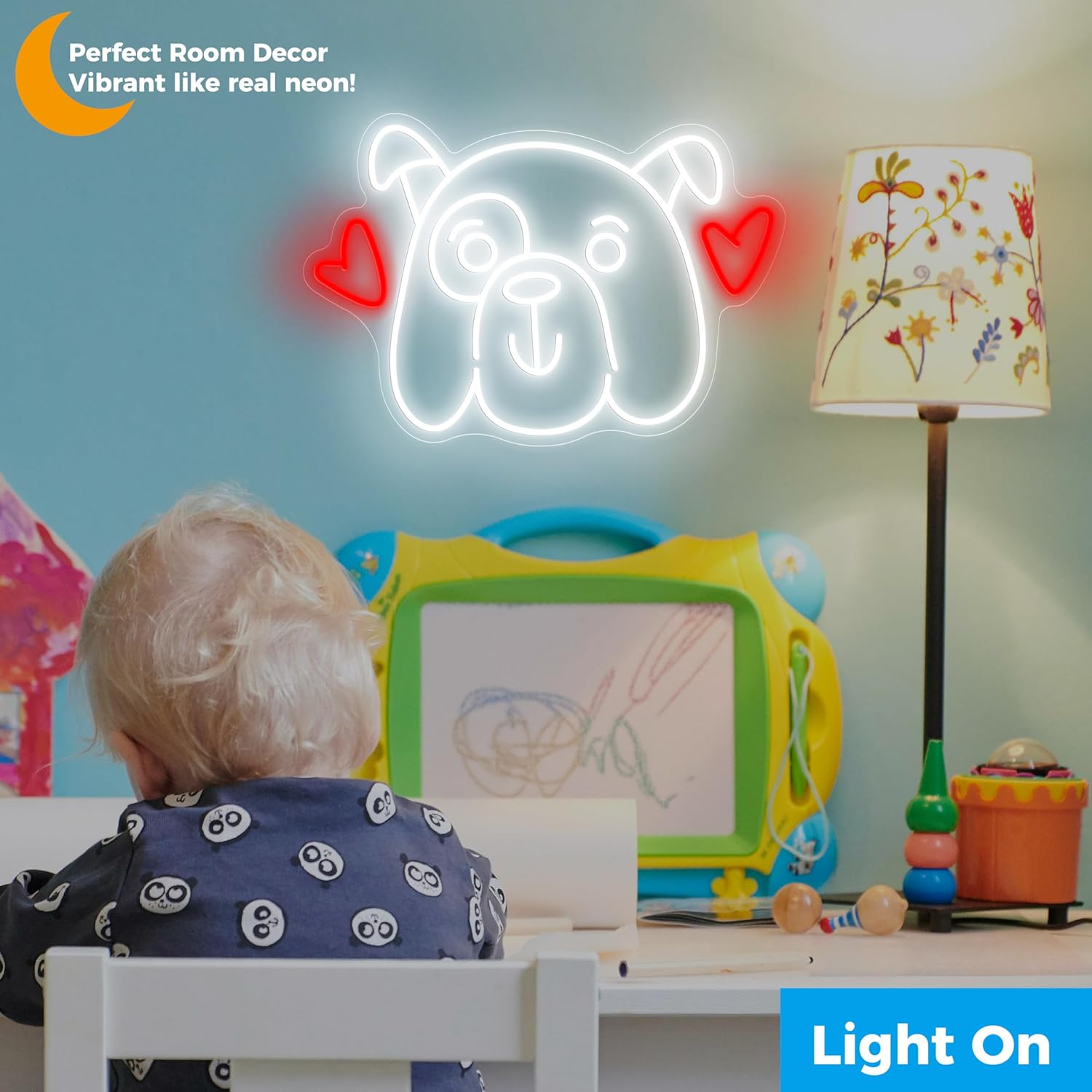 لافتة نيون LED بتصميم كلب الحب - مراجعة Party Games Shop وسعره