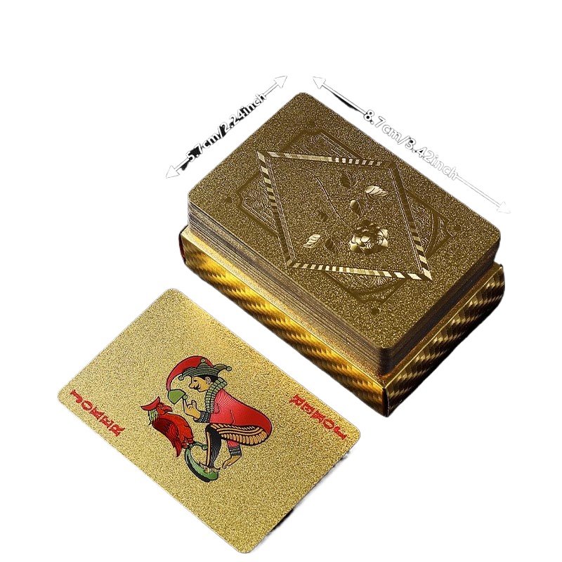 الذهب احباط الجمجمة بطاقات الب - مراجعة Party Games Using Playing Cards وسعره