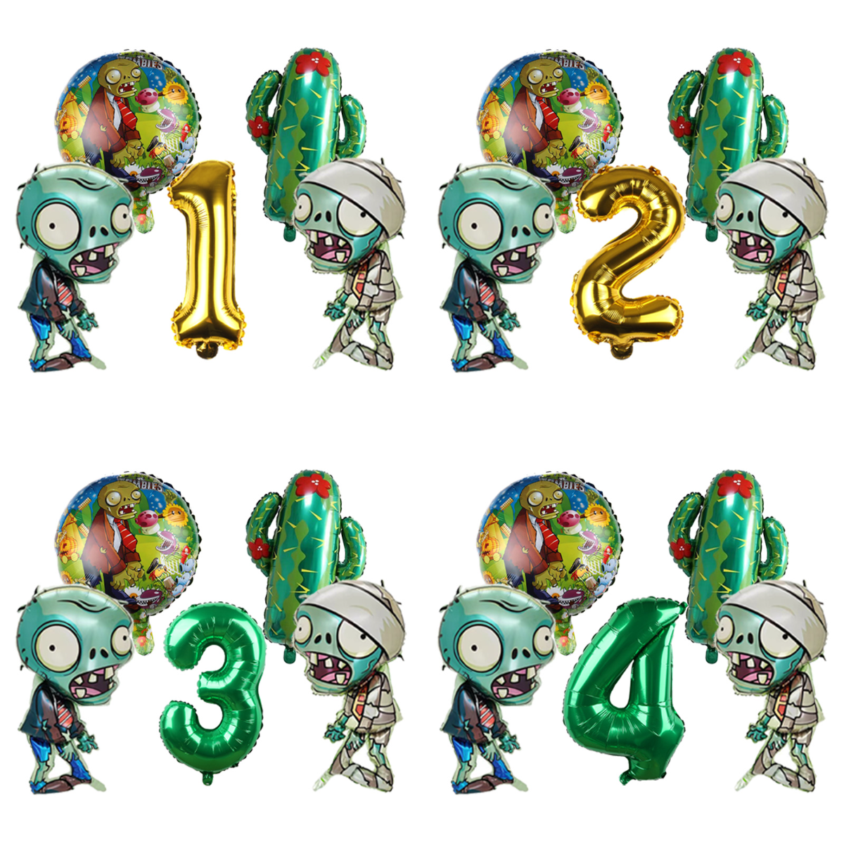 حزمة بالونات لعبة Plants vs Zo - مراجعة Zombie Party Games وسعره