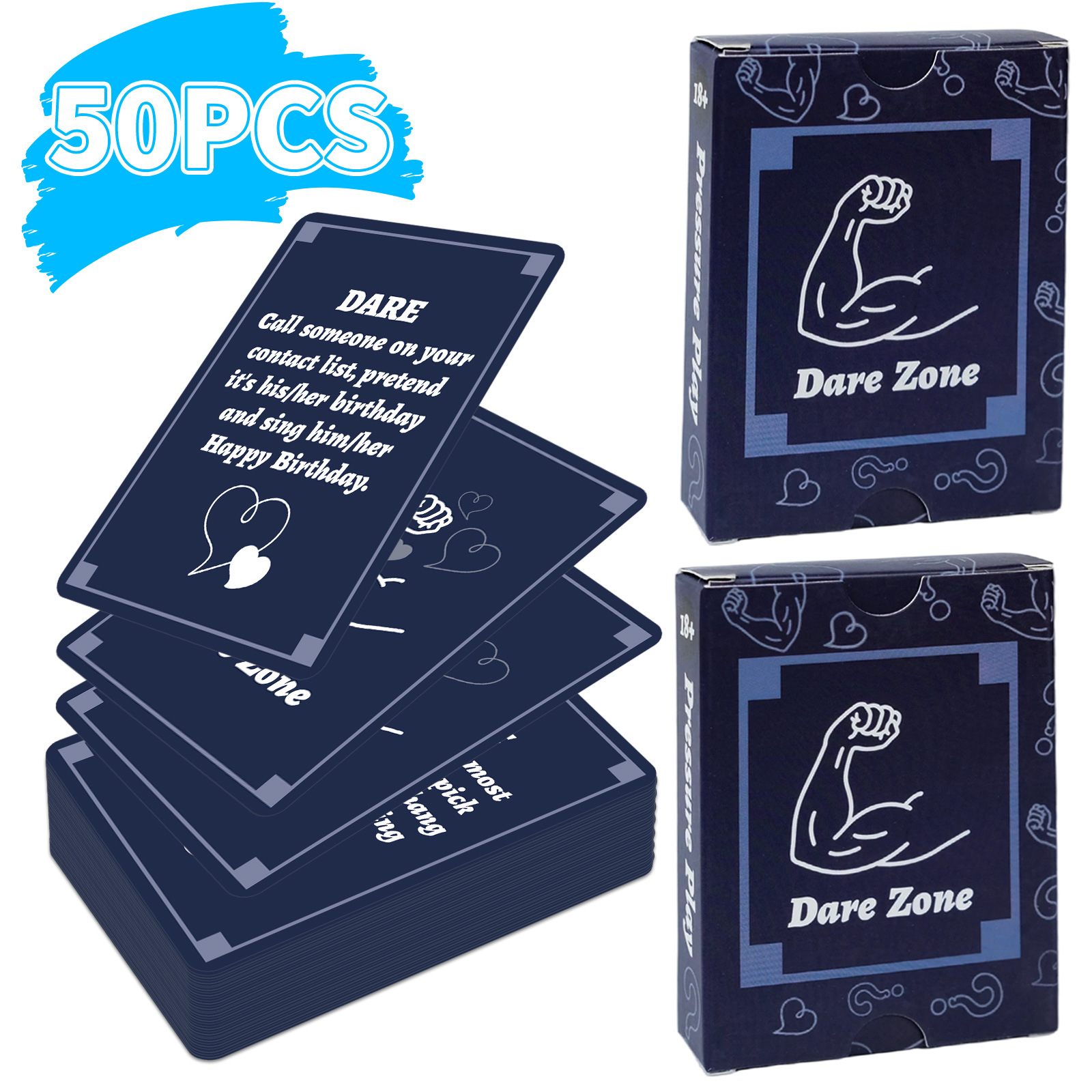 50 قطعة من بطاقات ألعاب الحفلا - مراجعة Party Games Group For Adults وسعره