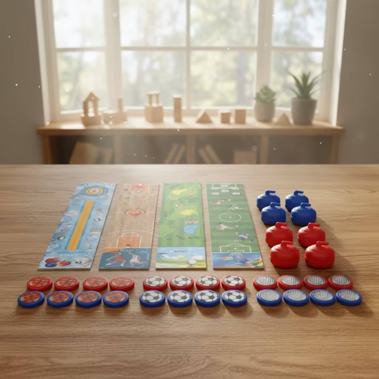 مجموعة ألعاب الكيرلنج المصغرة  - مراجعة Party Games Multiplayer وسعره
