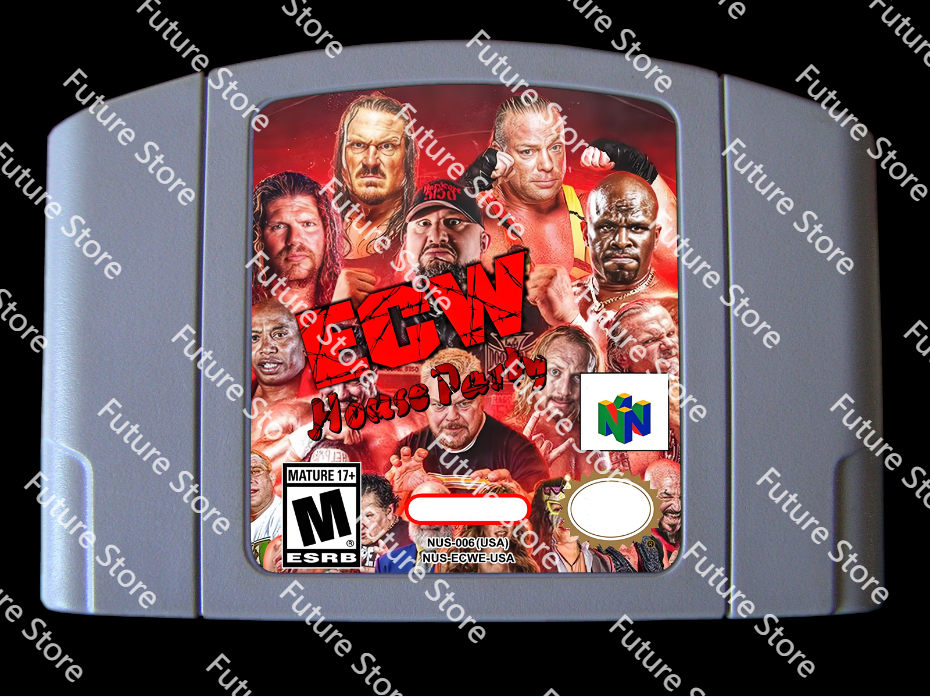 ألعاب 64 بت ** حفلة منزل ECW ( - مراجعة Party Games Nintendo وسعره