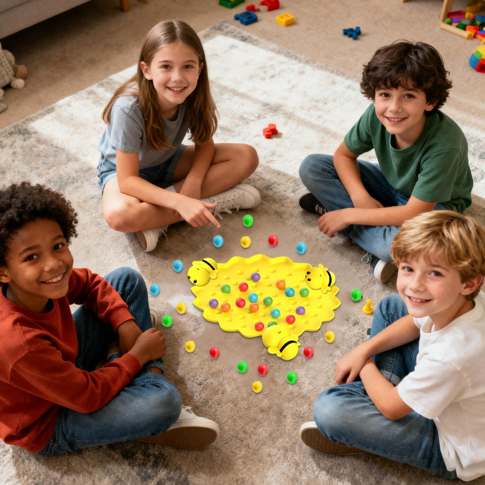 لعبة لوحة النحل المزدحمة التعل - مراجعة Party Games Group For Adults وسعره