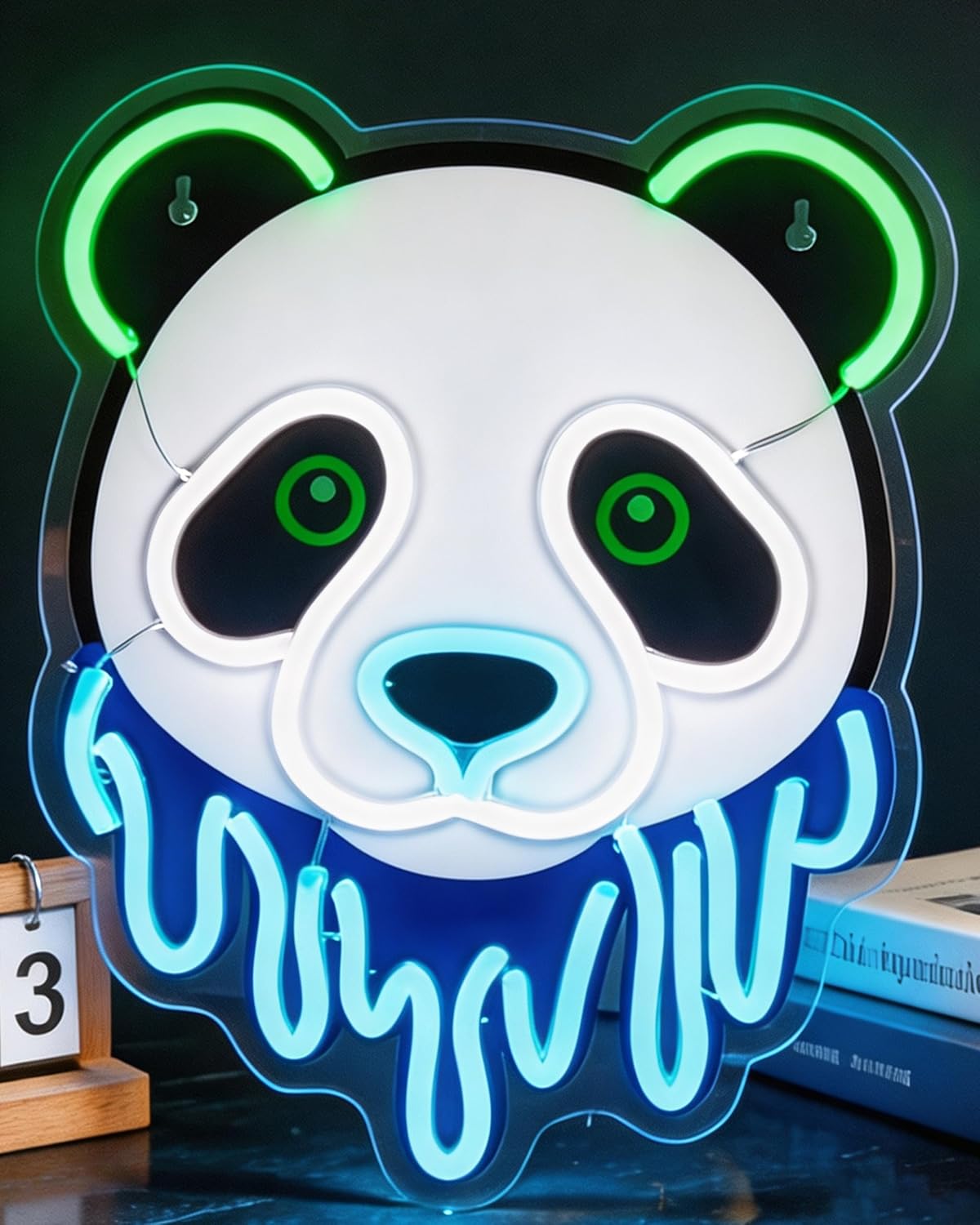 لافتة نيون LED على شكل باندا،  - مراجعة Zoo Party Games وسعره