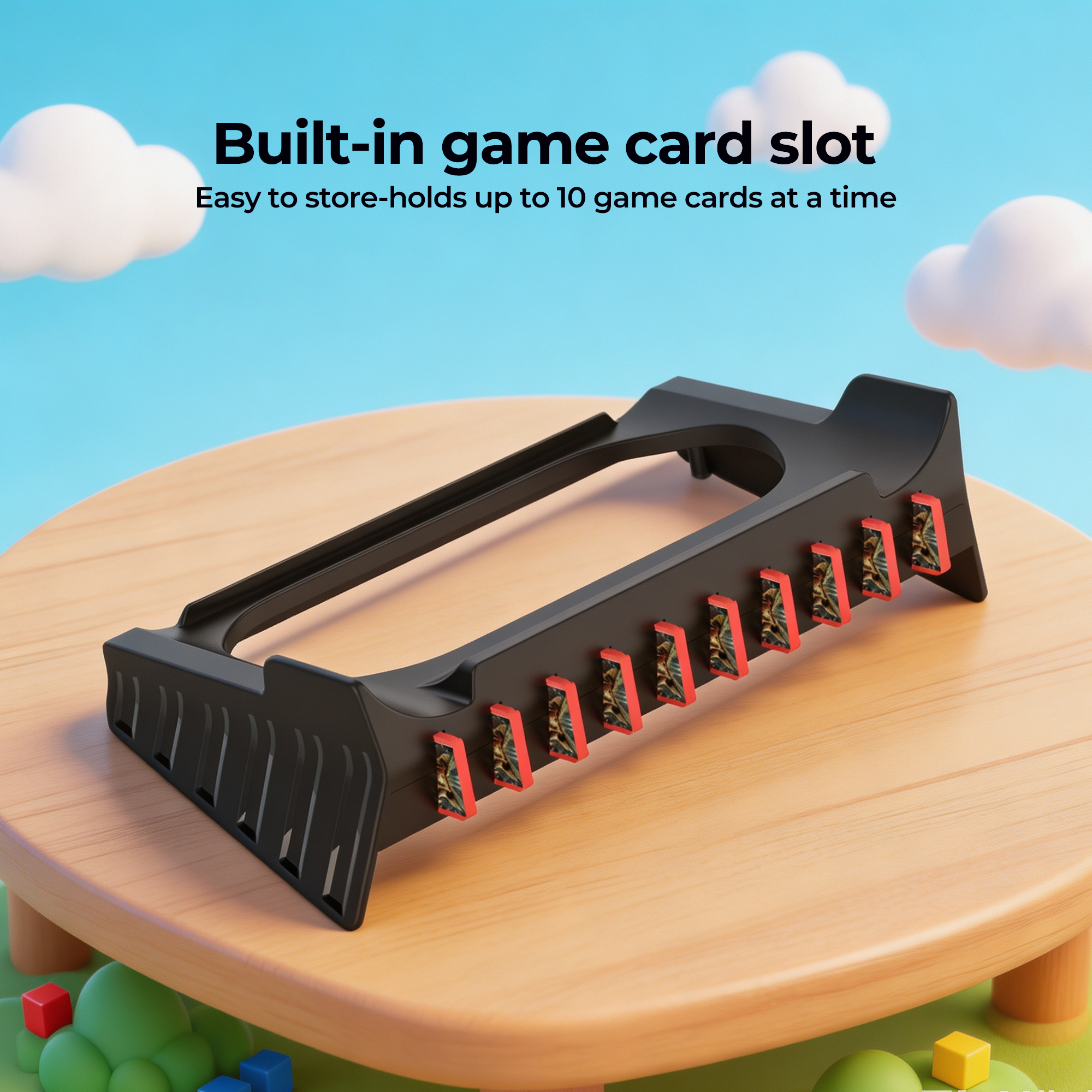 حامل أفقي لجهاز نينتندو سويتش  - مراجعة Party Games Nintendo وسعره