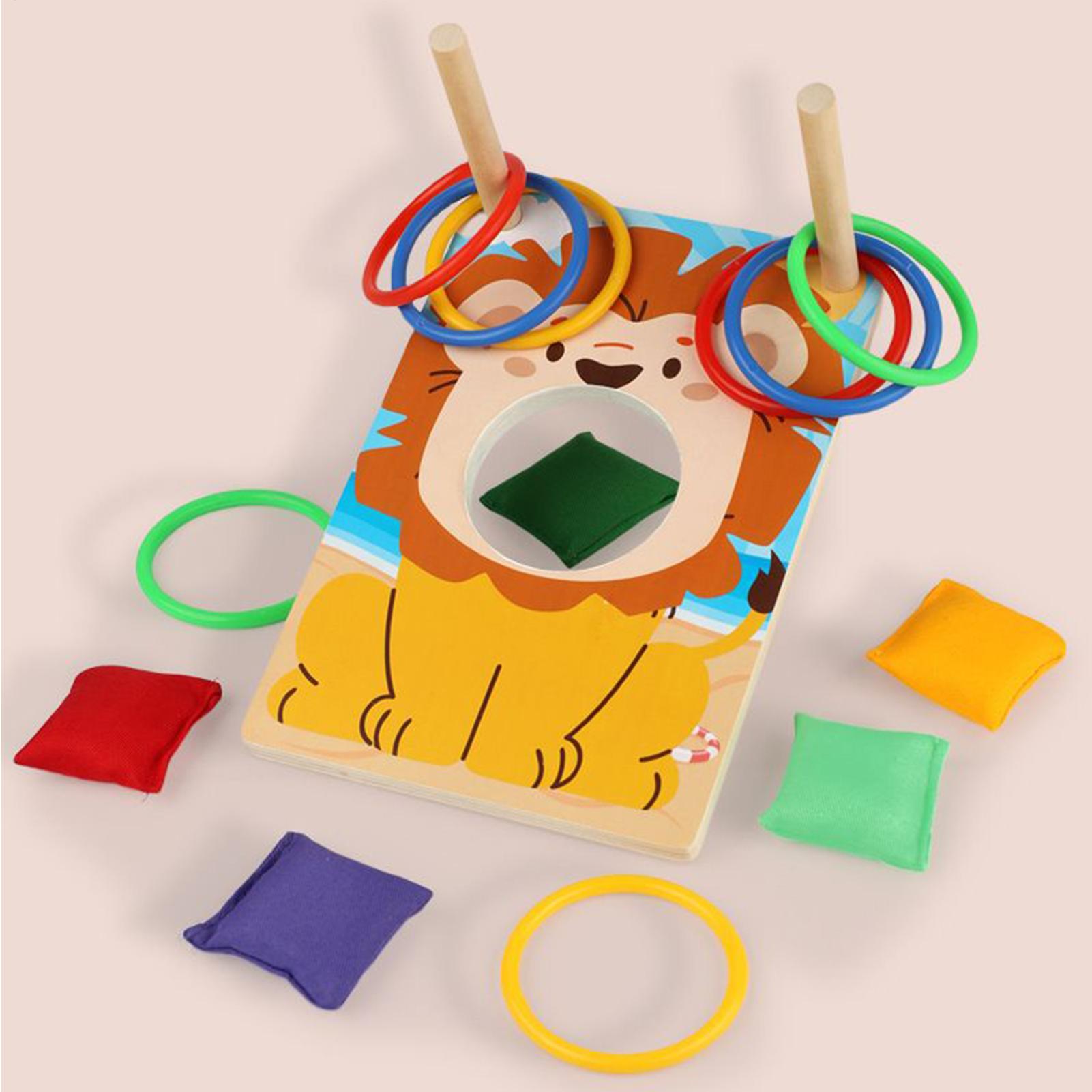 لعبة رمي كيس الفاصوليا الخشبية - مراجعة Party Games Group For Adults وسعره