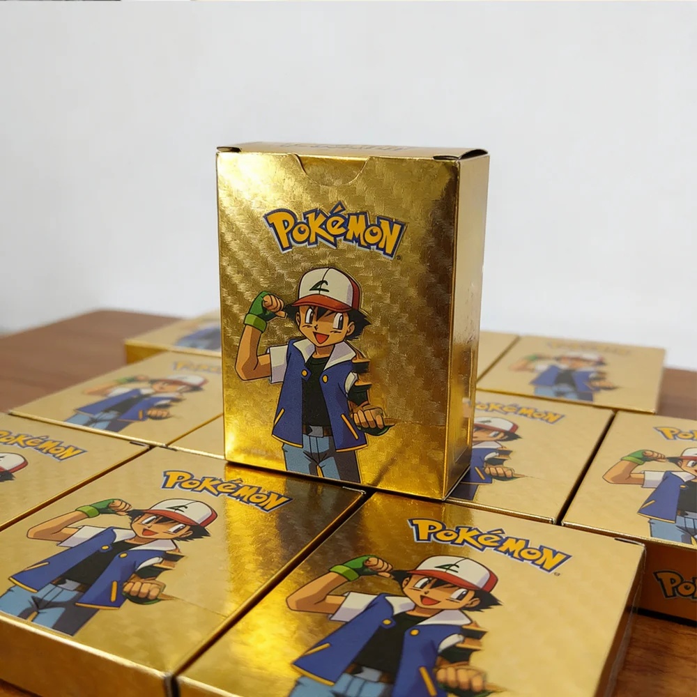 5/10 قطع بطاقات بوكيمون Vmax G - مراجعة Party Games Cards وسعره