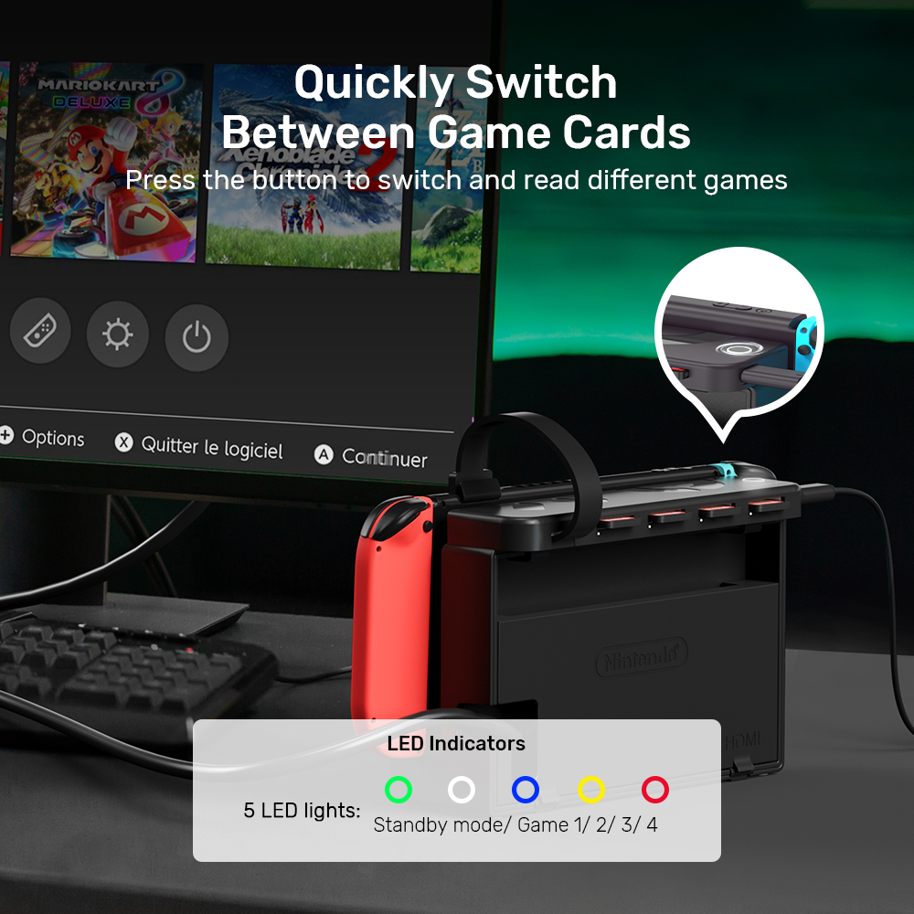 قارئ بطاقات الألعاب المحمول G1 - مراجعة Party Games Nintendo وسعره