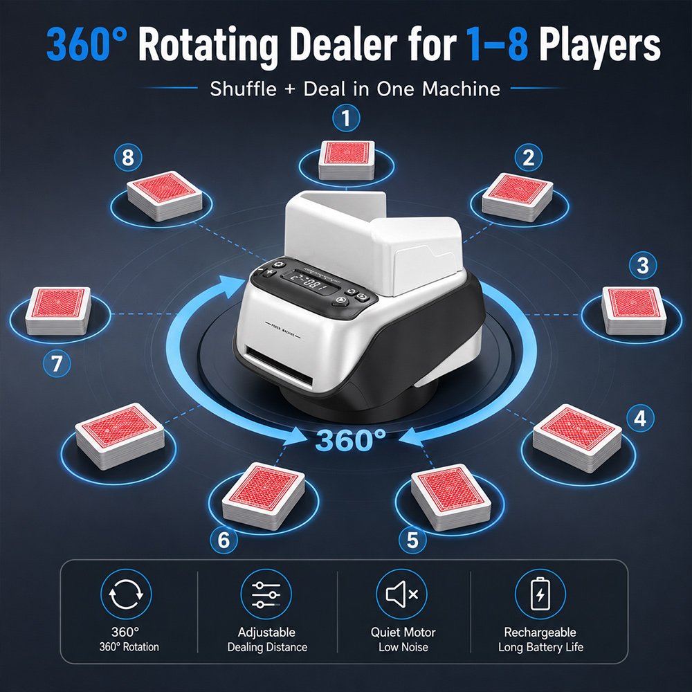 سيهاو 360 °   موزع بطاقات البو - مراجعة Party Games Cards وسعره