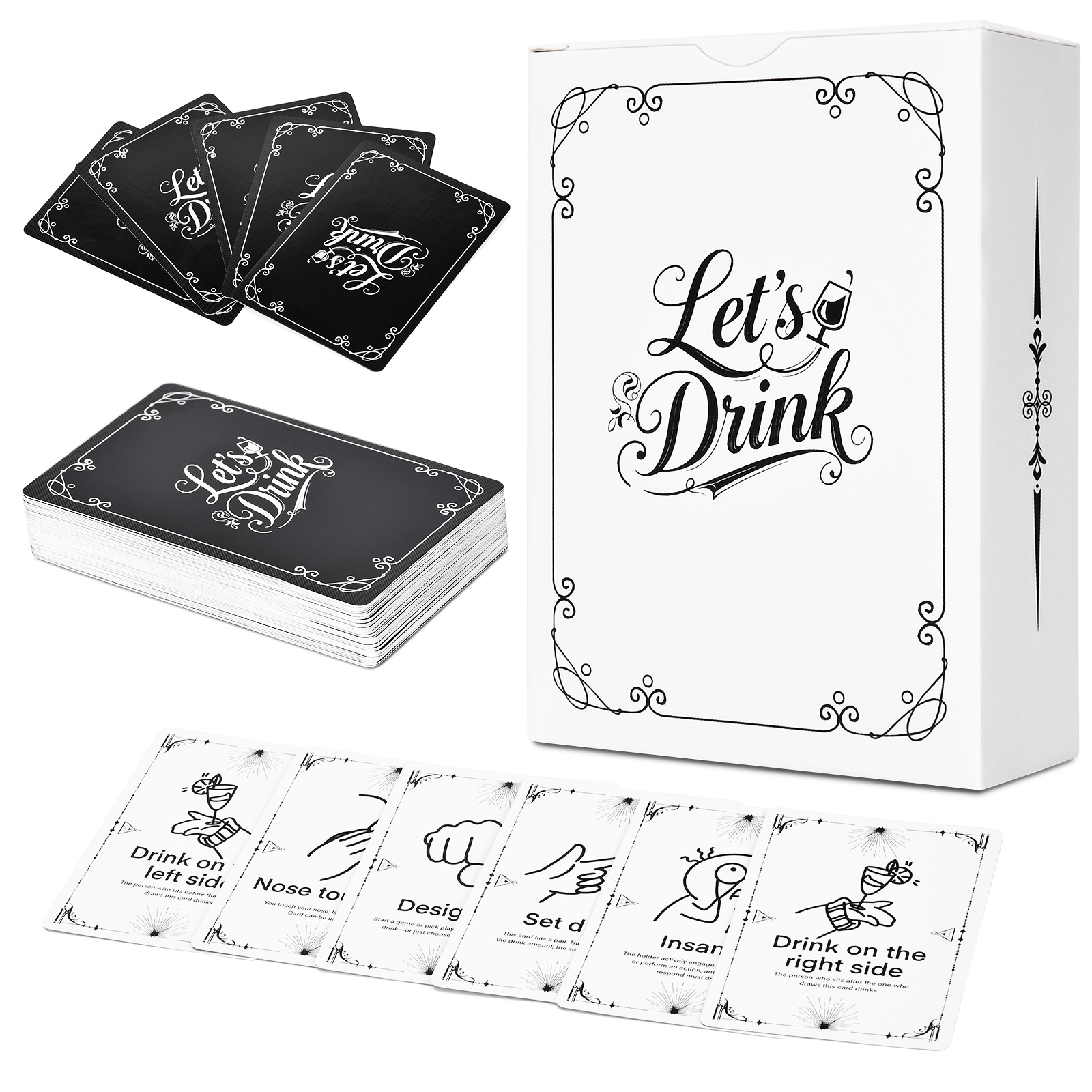 بطاقات ألعاب الشرب للبالغين -  - مراجعة Party Games App وسعره